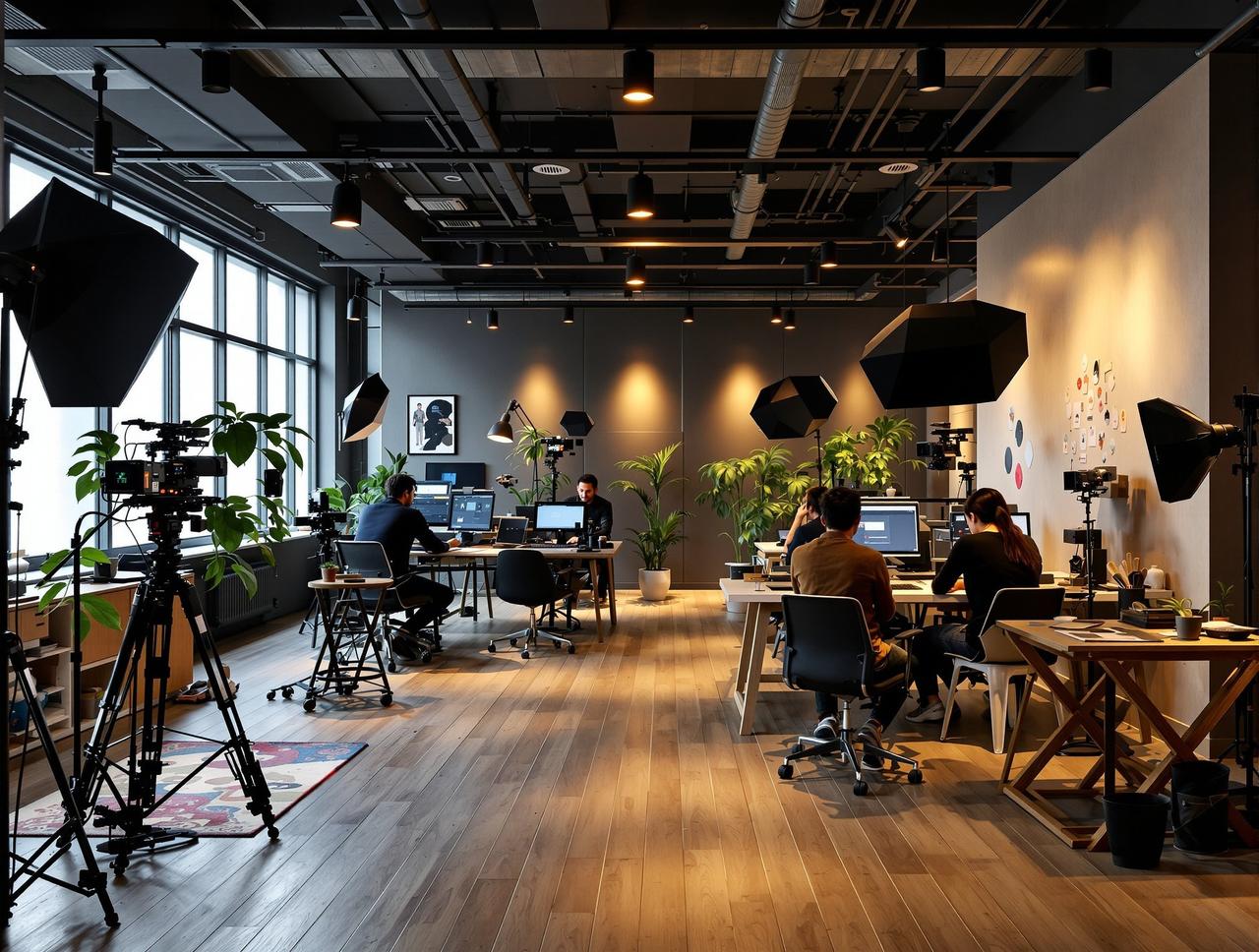 小视频制作现场